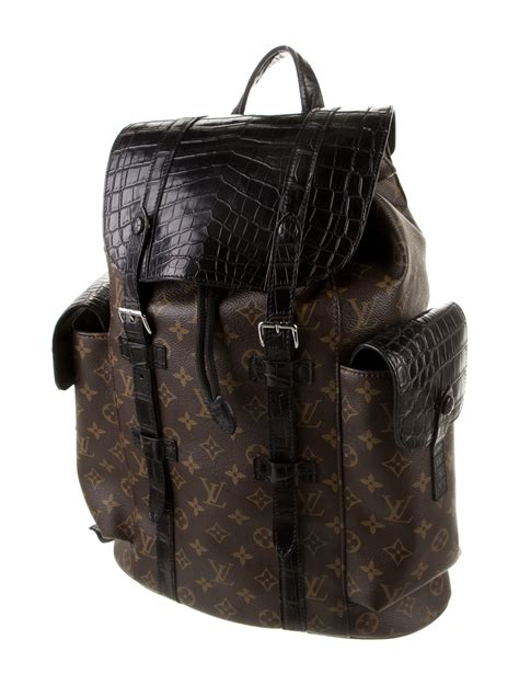 louis vuitton crocodile backpack|crocodile louis vuitton handbags.